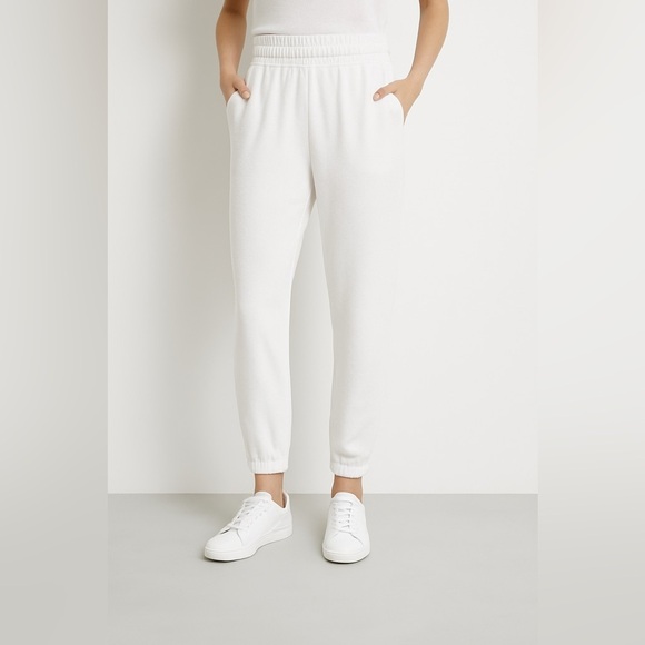 Zara Pants - [S] Zara White Jogger Pants